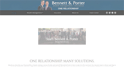 Desktop Screenshot of bennettandporter.com